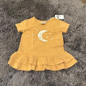 Organic girls blouse